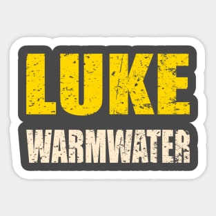 Luke Warmwater Sticker